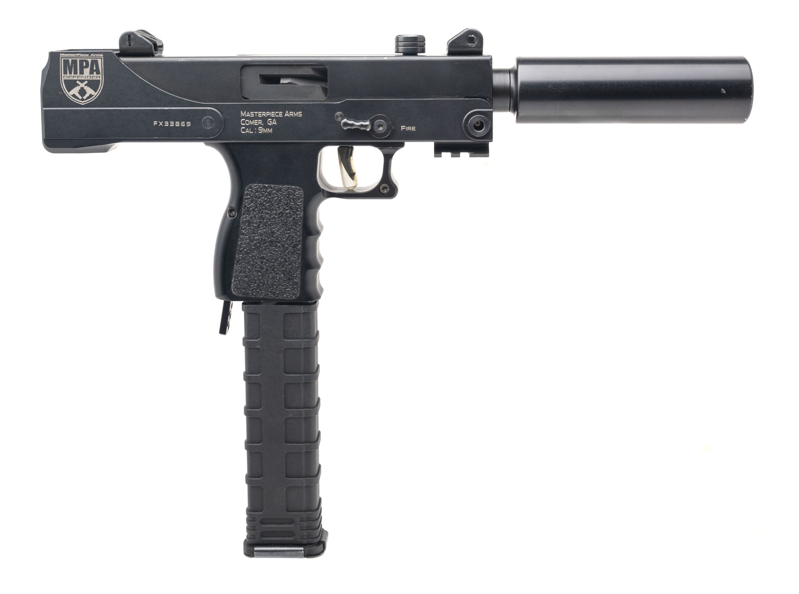 Masterpiece Arms Defender Pistol 9mm (L2025-13635)