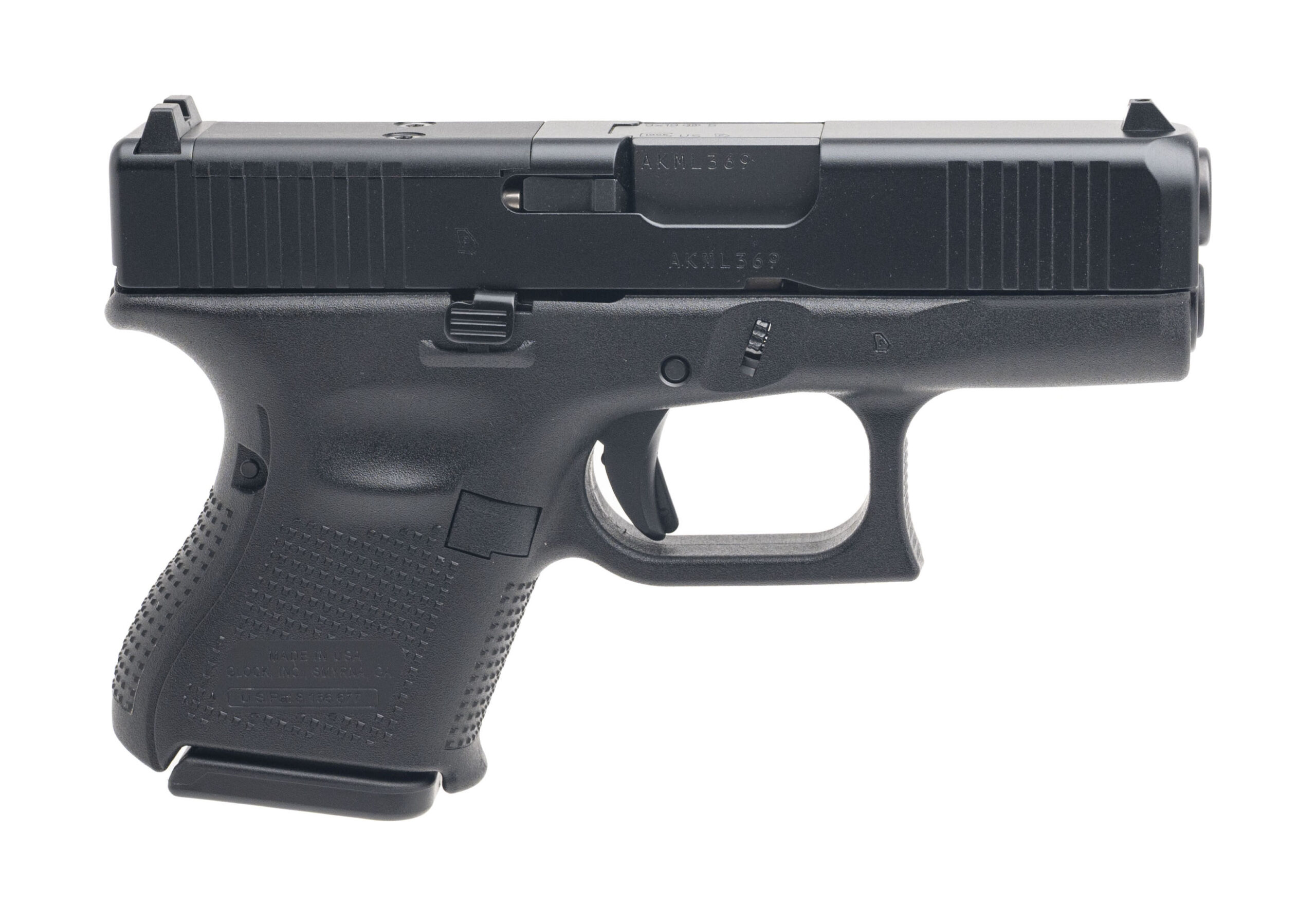 (SN: AKML369) Glock 26 Gen 5 M.O.S. Pistol 9mm (D2025-00539) NEW (DTX)