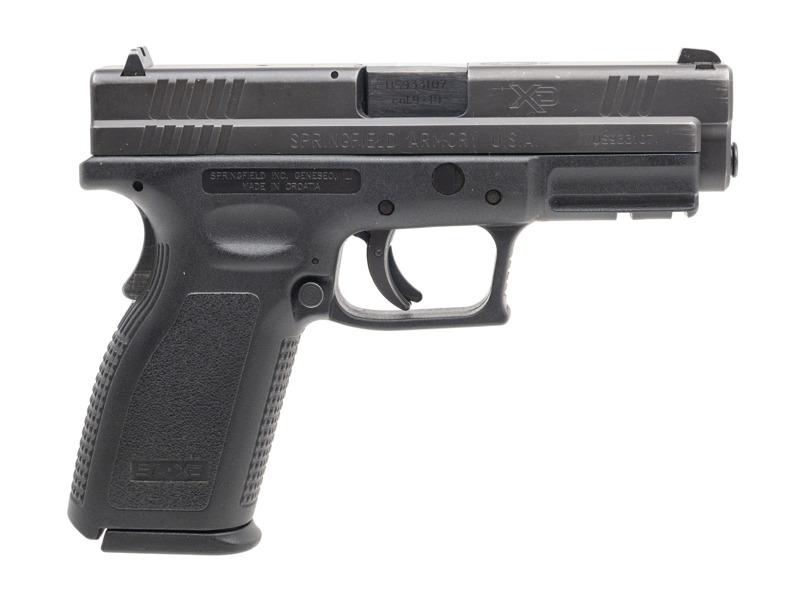 Springfield Armory XD-9 Pistol 9mm (L2025-12892) Consignment