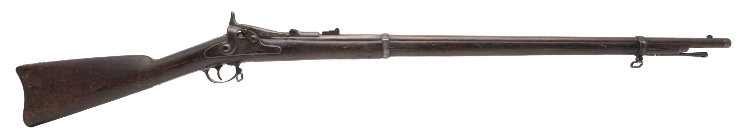 U.S. Springfield Model 1866 “Second Allin” Conversion, 2-Band Trapdoor – .50-70 (53195)