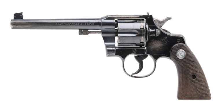 1st Year Production Colt Officer Model Target 22LR