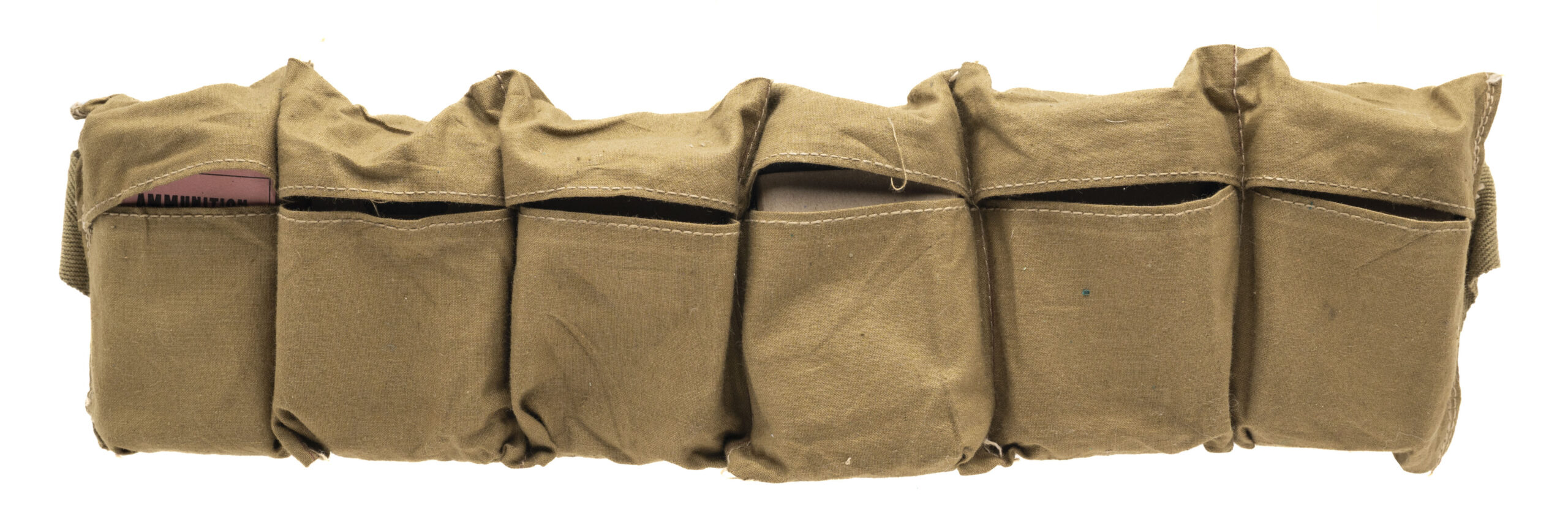 Bandoleer of USGI .30-06 in Garand clips (12317789) Consignment