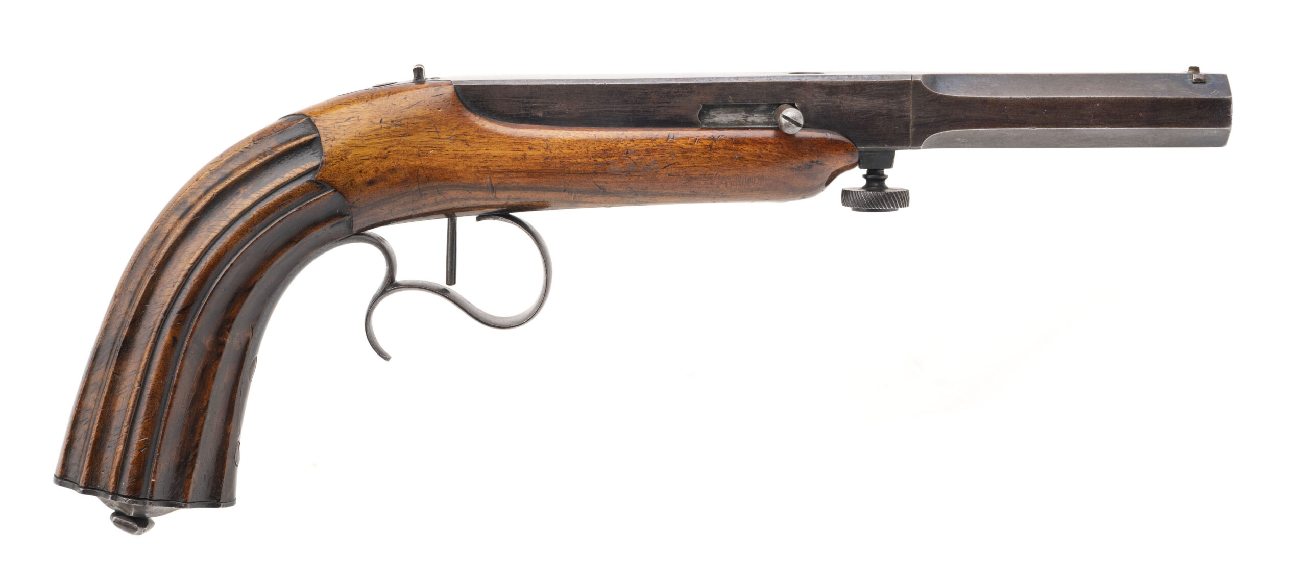 Belgian Zimmerstutzen Percussion Target Pistol (AH6587)