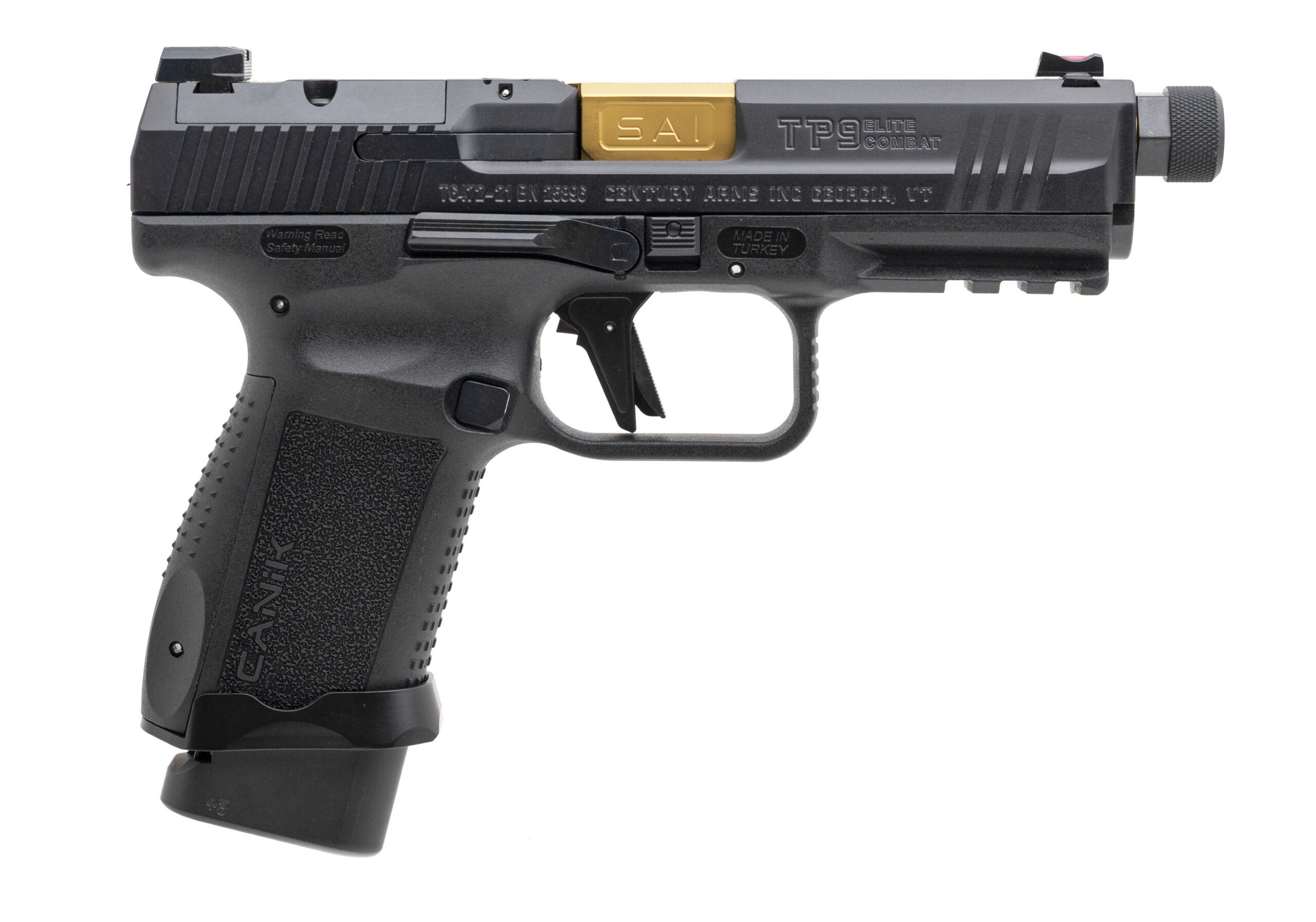 CANIK TP9SF ELITE COMBAT EXECUTIVE PISTOL 9MM (L2026-00835)