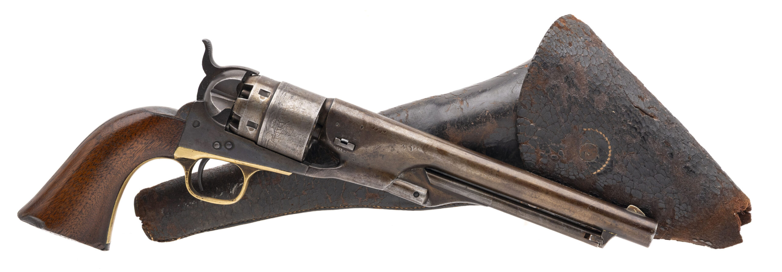 Civil War Era Martial Colt 1860 Army w/ Flap Holster (65733)