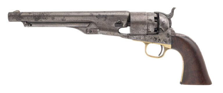 Civil War Period Colt 1860 Army W/ Early 4 Screw Frame