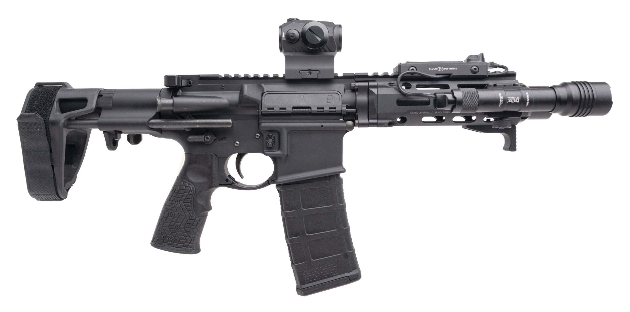 DANIEL DEFENSE DDM4 PDW PISTOL .300 BLACKOUT (L2025-14872)