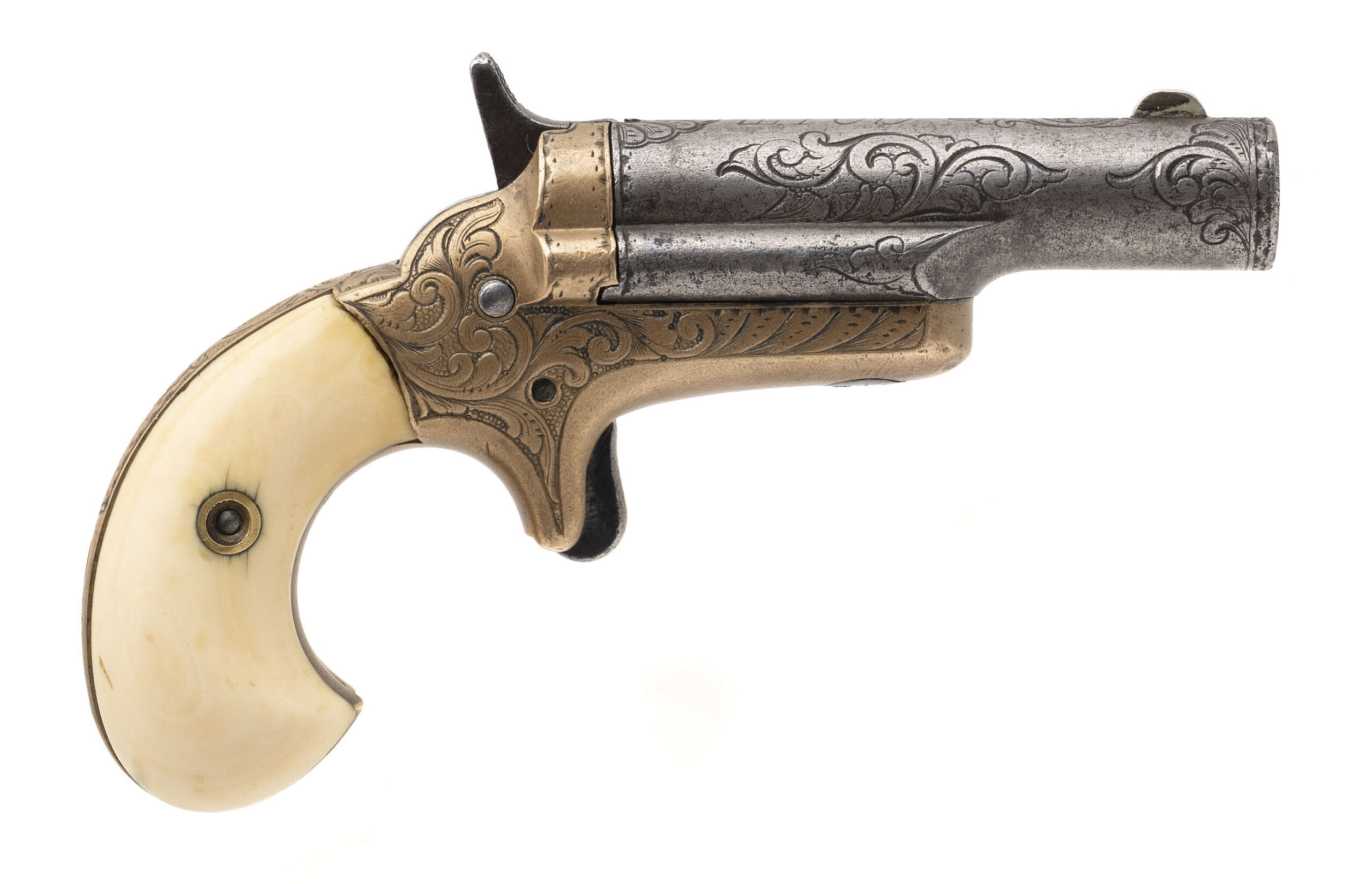 Factory Engraved Colt 3rd Model Derringer (61280) DTX
