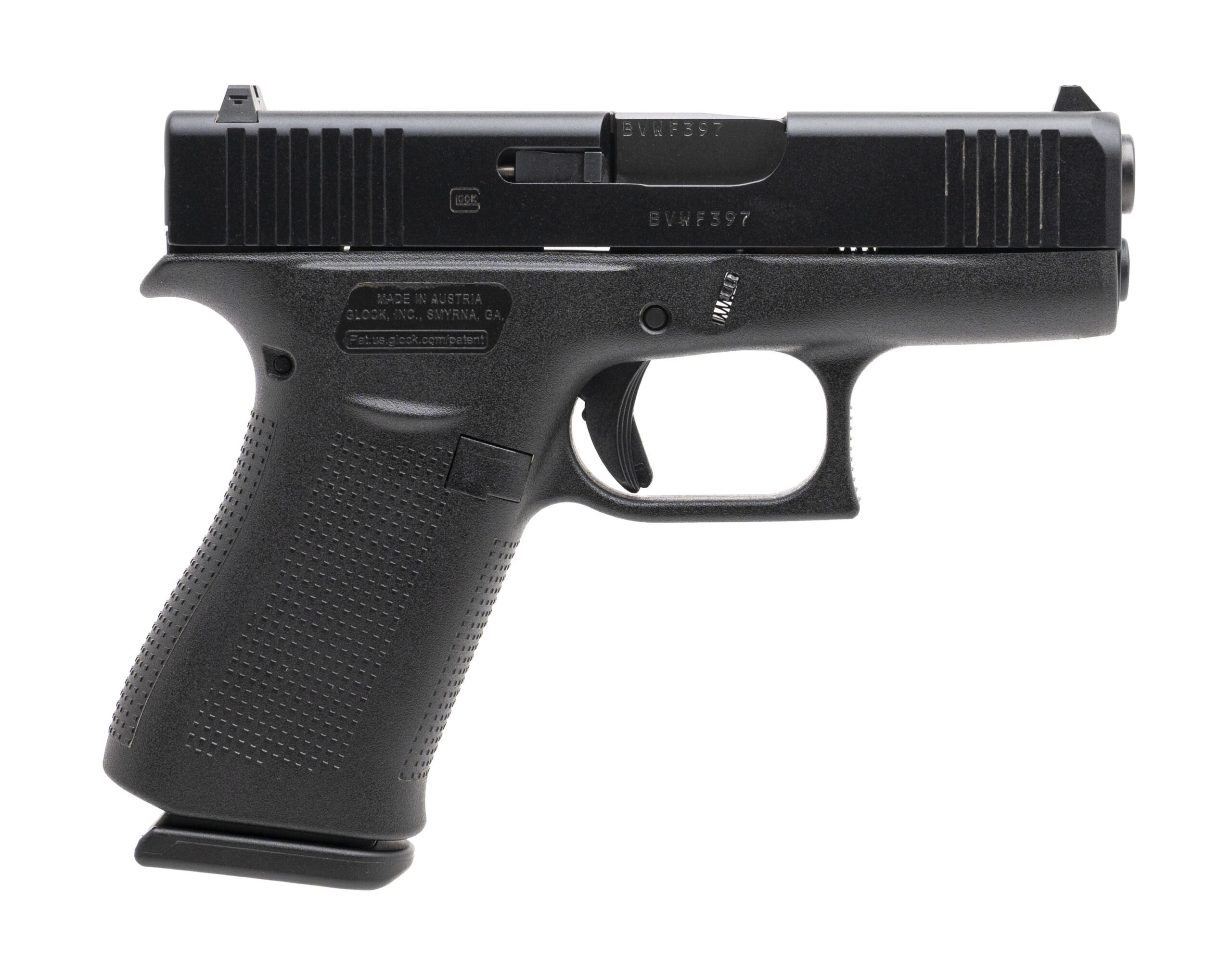GLOCK 43X PISTOL 9MM (L2026-00754)