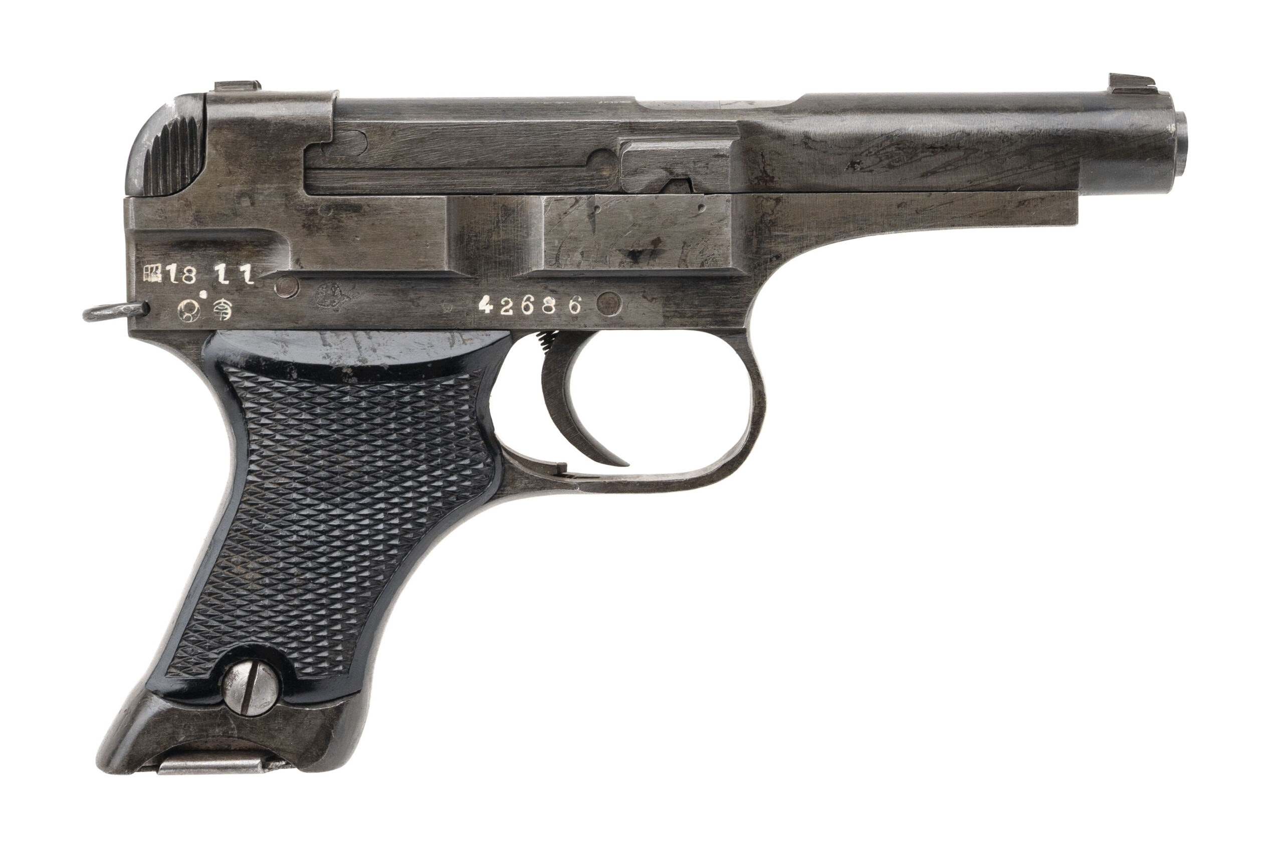 Japanese Type 94 pistol 8×22mm Nambu (L2025-12517)