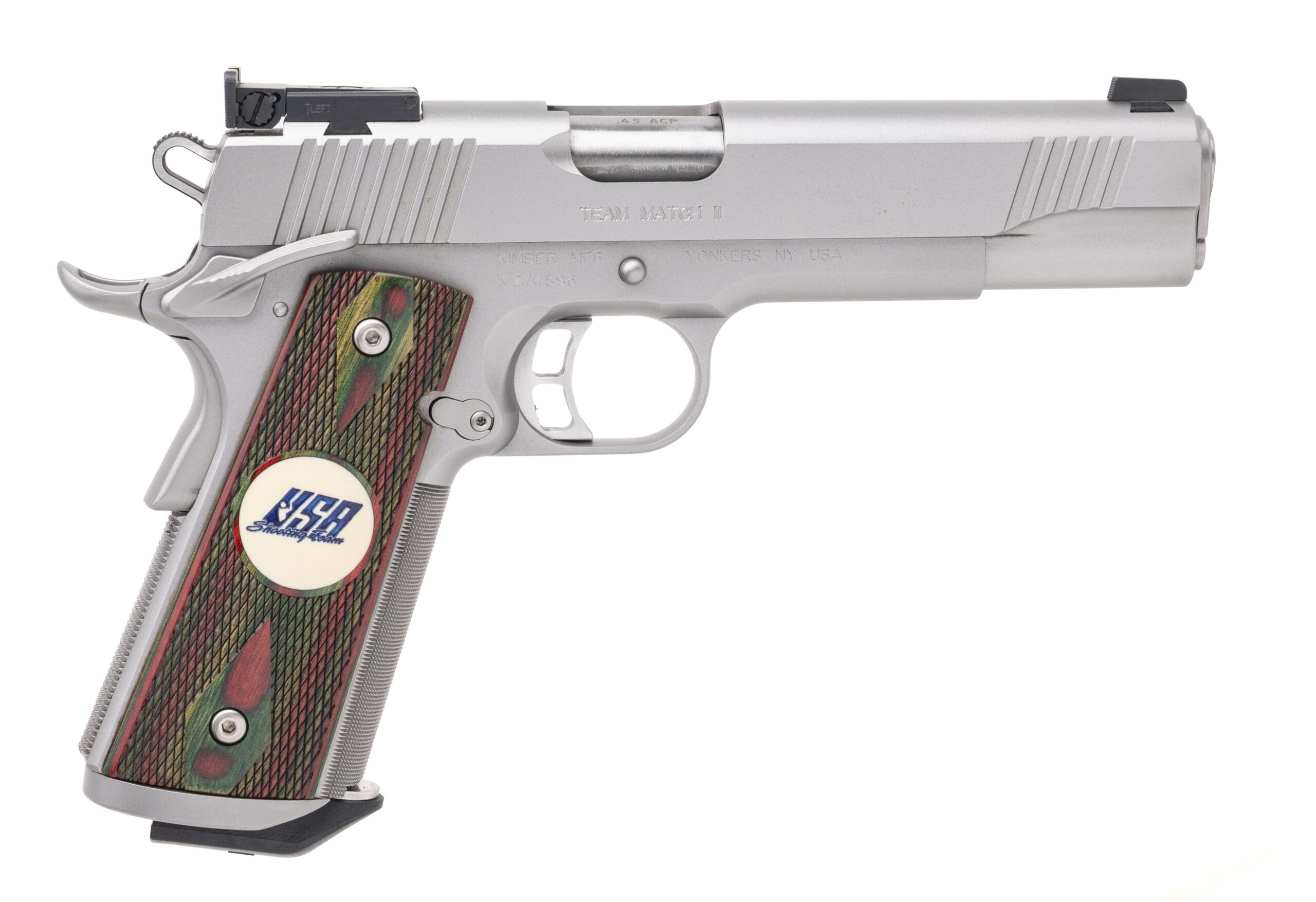 Kimber Team Match II USA Shooting Team Pistol .45 ACP (L2026-00748)