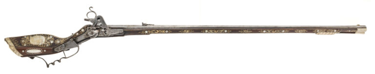 Rare Silesian Tschinke Wheel-Lock Sporting Rifle – Breslau School, ca. 1590–1620