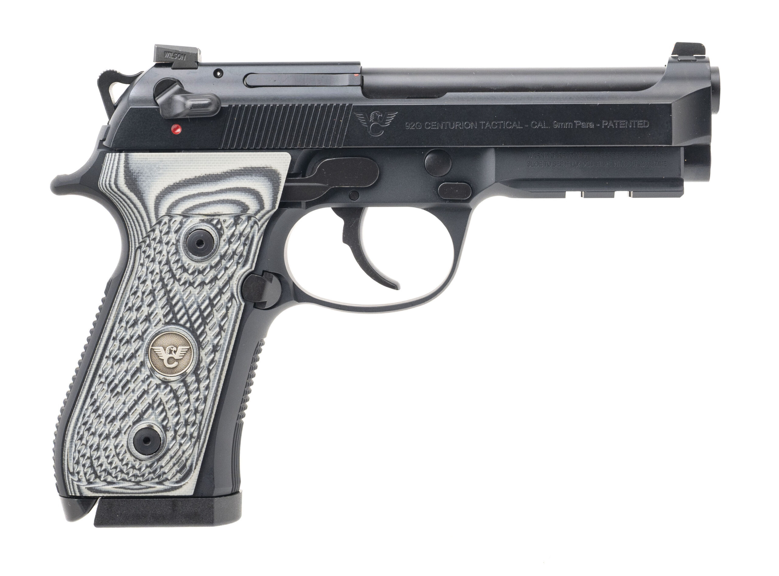 Wilson Combat Beretta 92G Centurion Tactical Pistol 9mm (D2025-03041) DTX