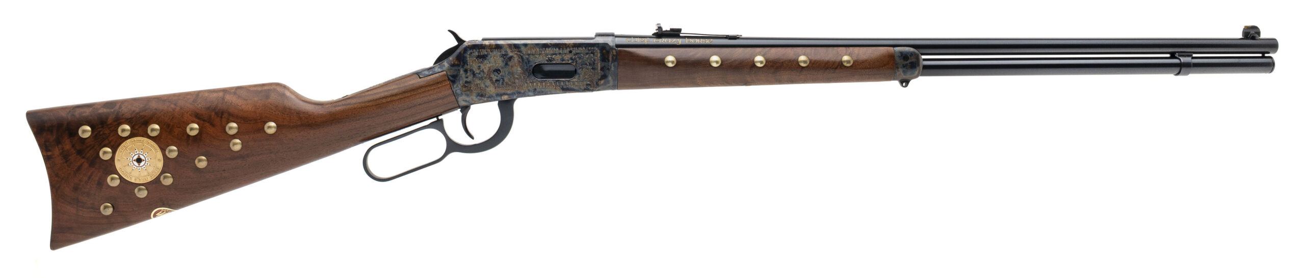 WINCHESTER 94 CHIEF CRAZY HORSE COMMEMORATIVE RIFLE 38-55 WIN (L2026-00652)
