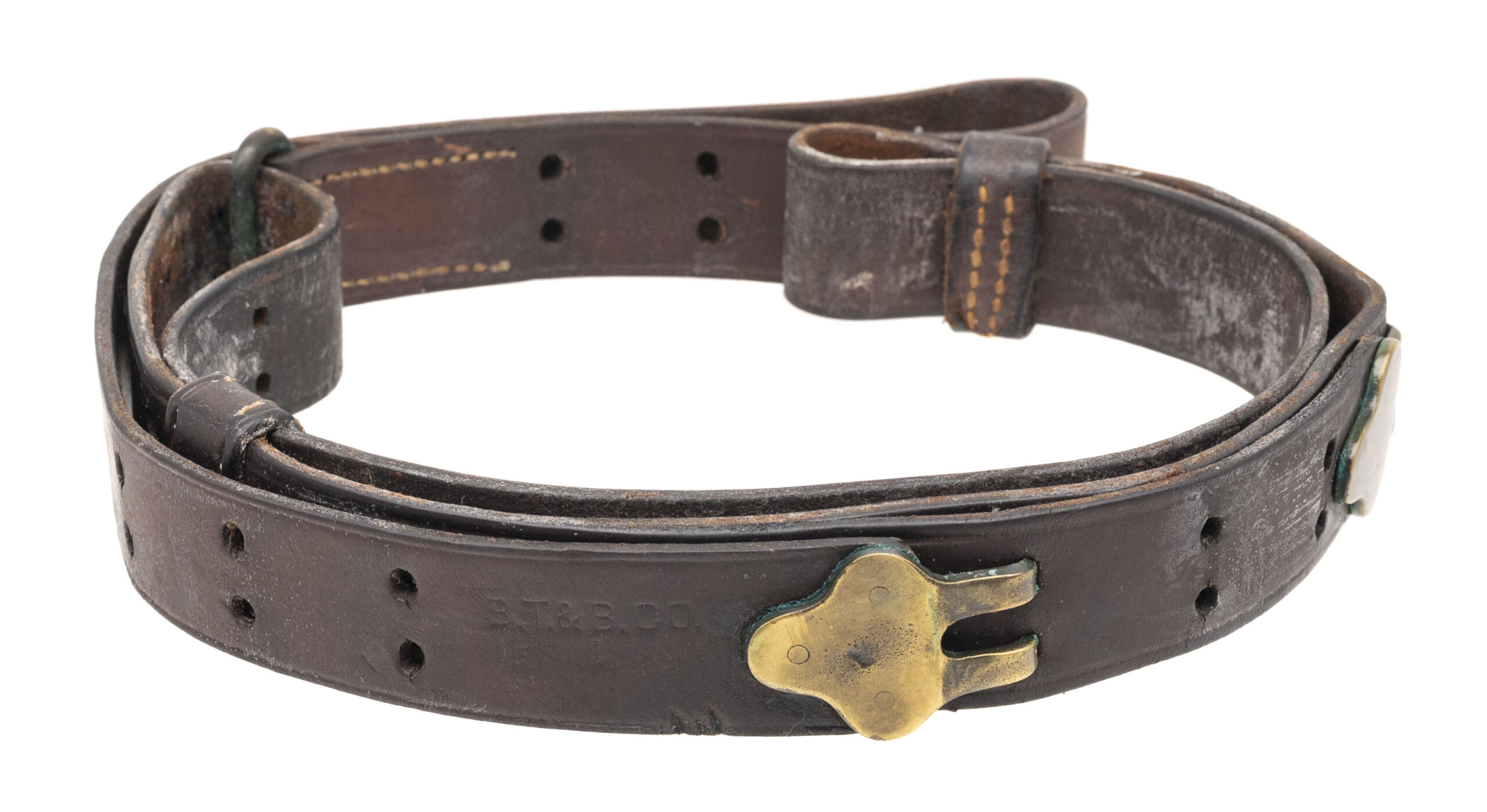 WW1 B.T. & B. Co. M1907 leather sling (12317792) Consignment