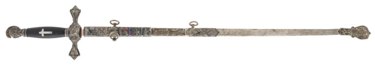 Antique Masonic Knights Templar Sword