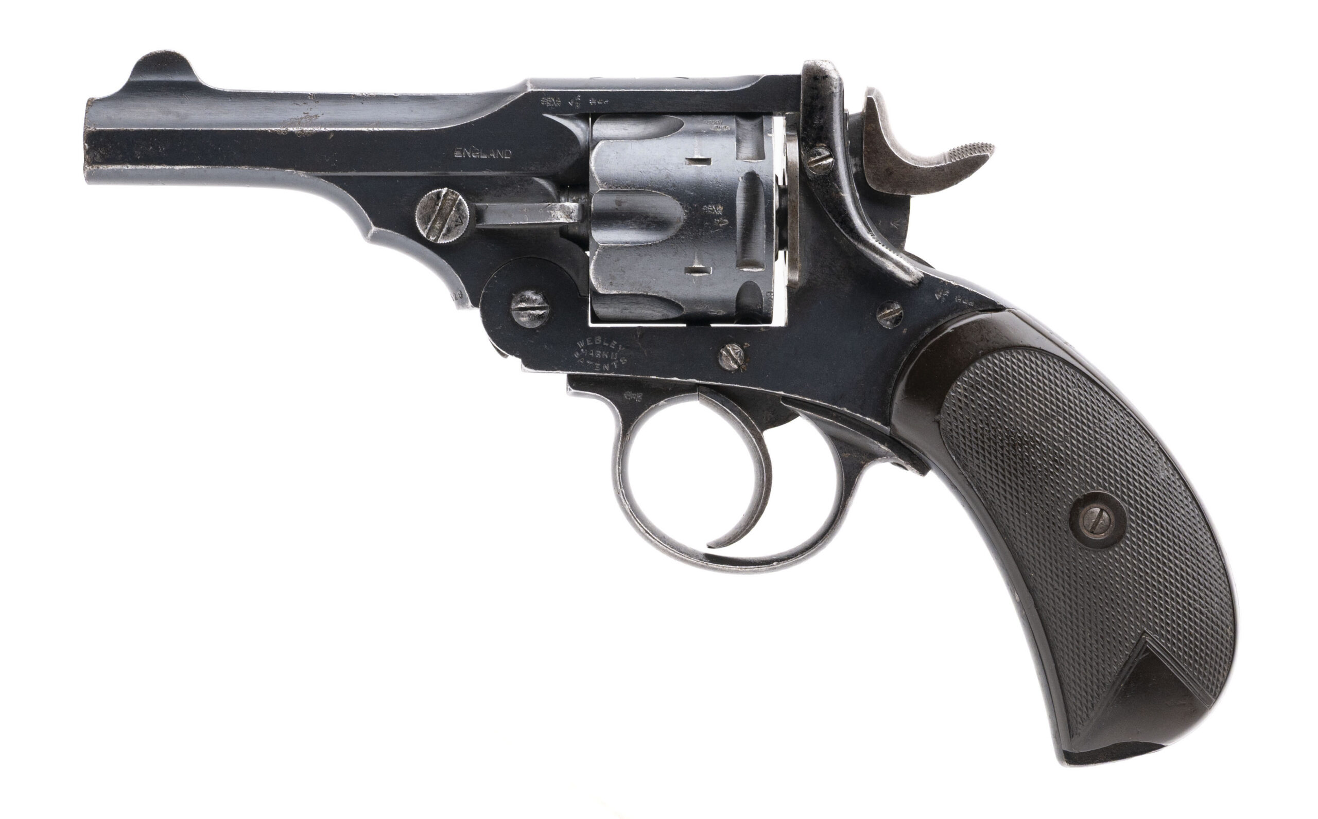 British Webley Mark II Revolver cut for .45 ACP (60004)