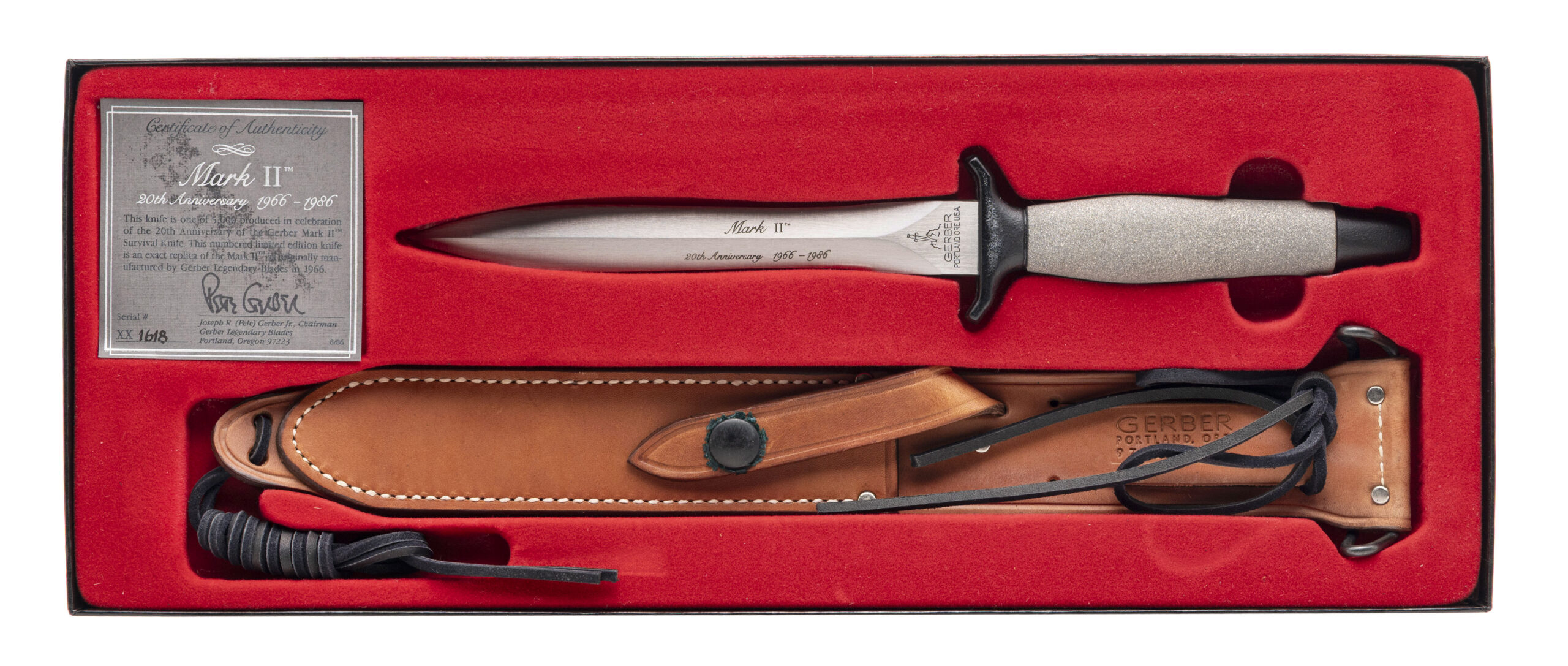 GERBER MARK II 20TH ANNIVERSARY COMBAT KNIFE (12341032)