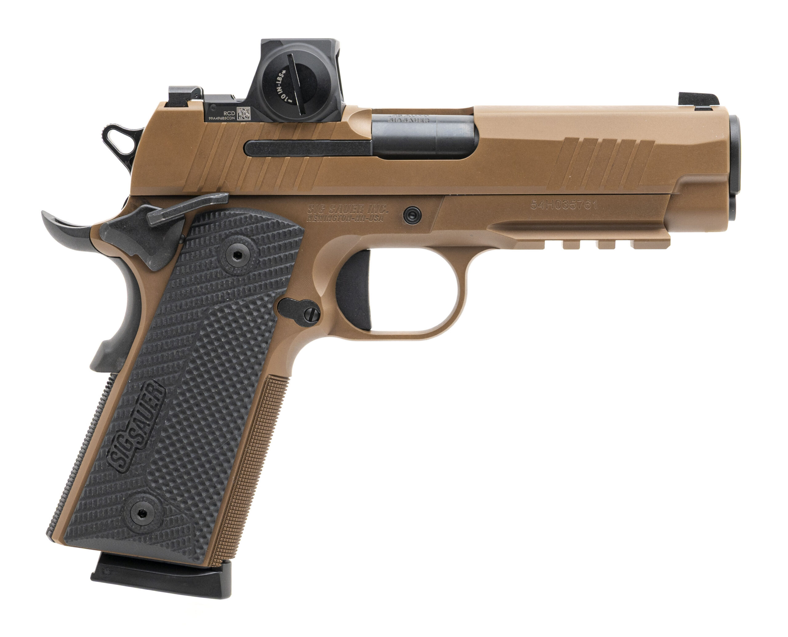 (SN: 54H035761) Sig Sauer 1911X Carry Emperor Scorpion Pistol .45 ACP (L2026-01531) NEW