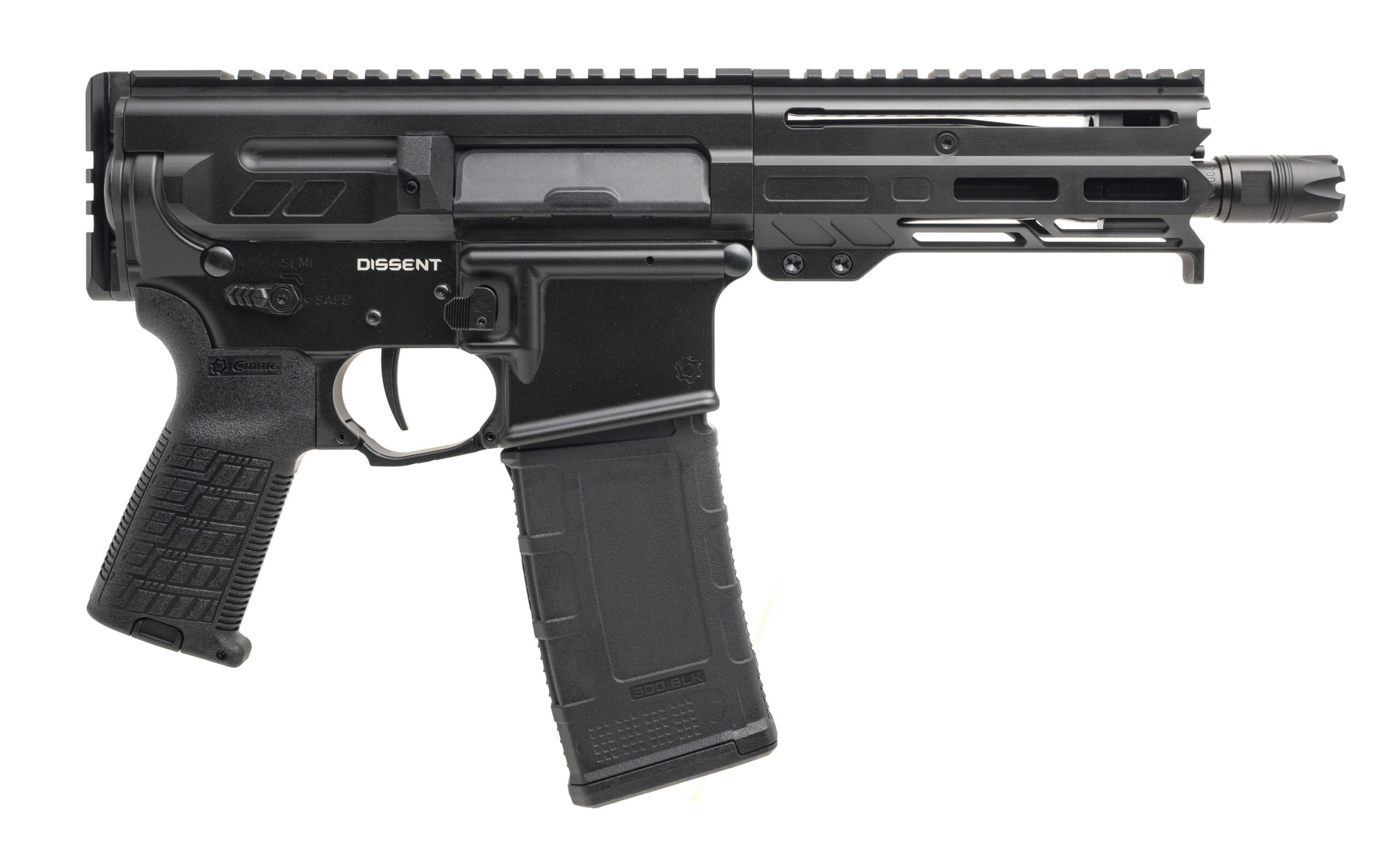 (SN: AMS16610) CMMG MK4 DISSENT PISTOL .300 BLACKOUT (L2026-01777) NEW