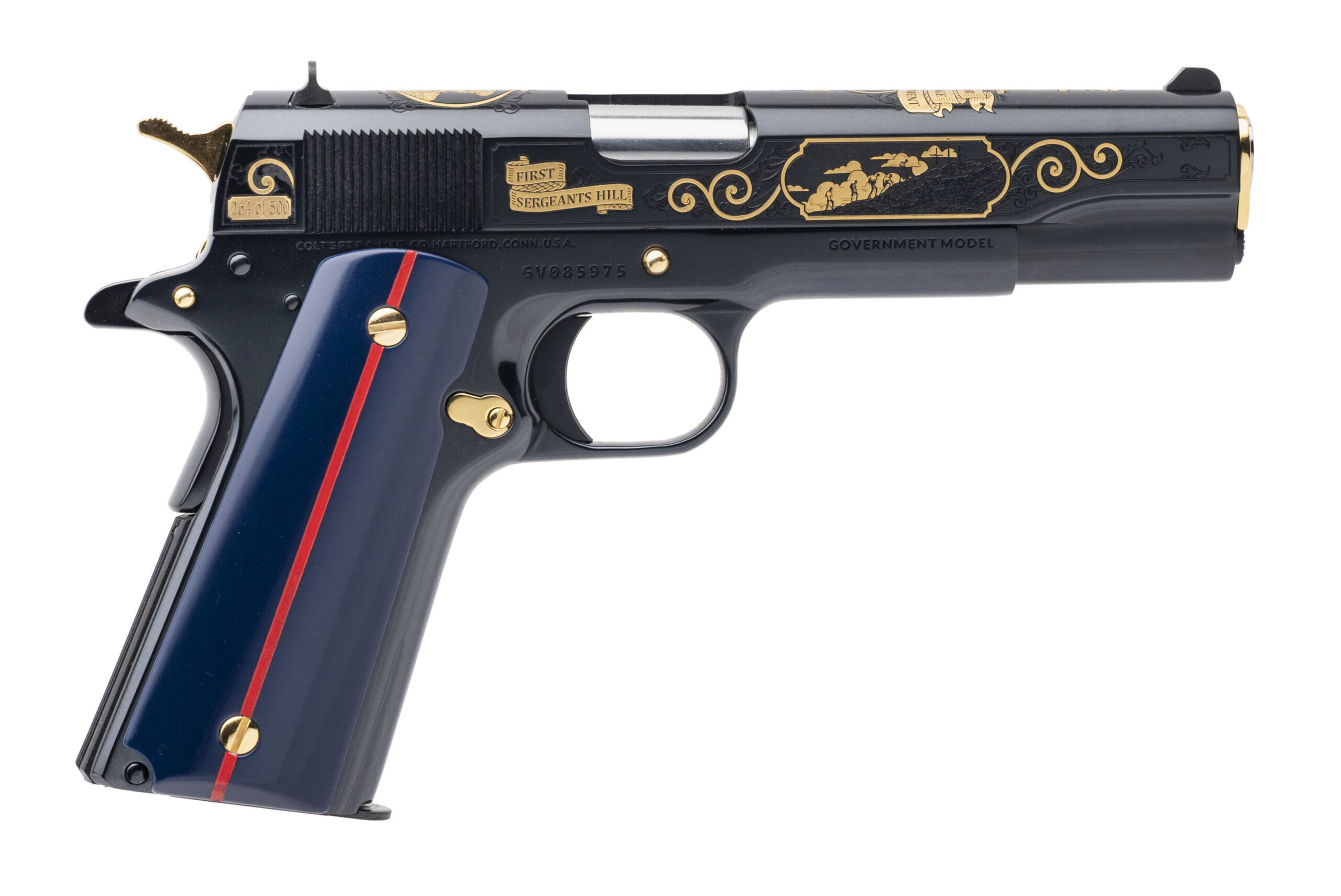 (SN: GV085975) Colt Government The Few The Proud Commemorative 1911 Pistol .45 ACP (L2026-01525) NEW