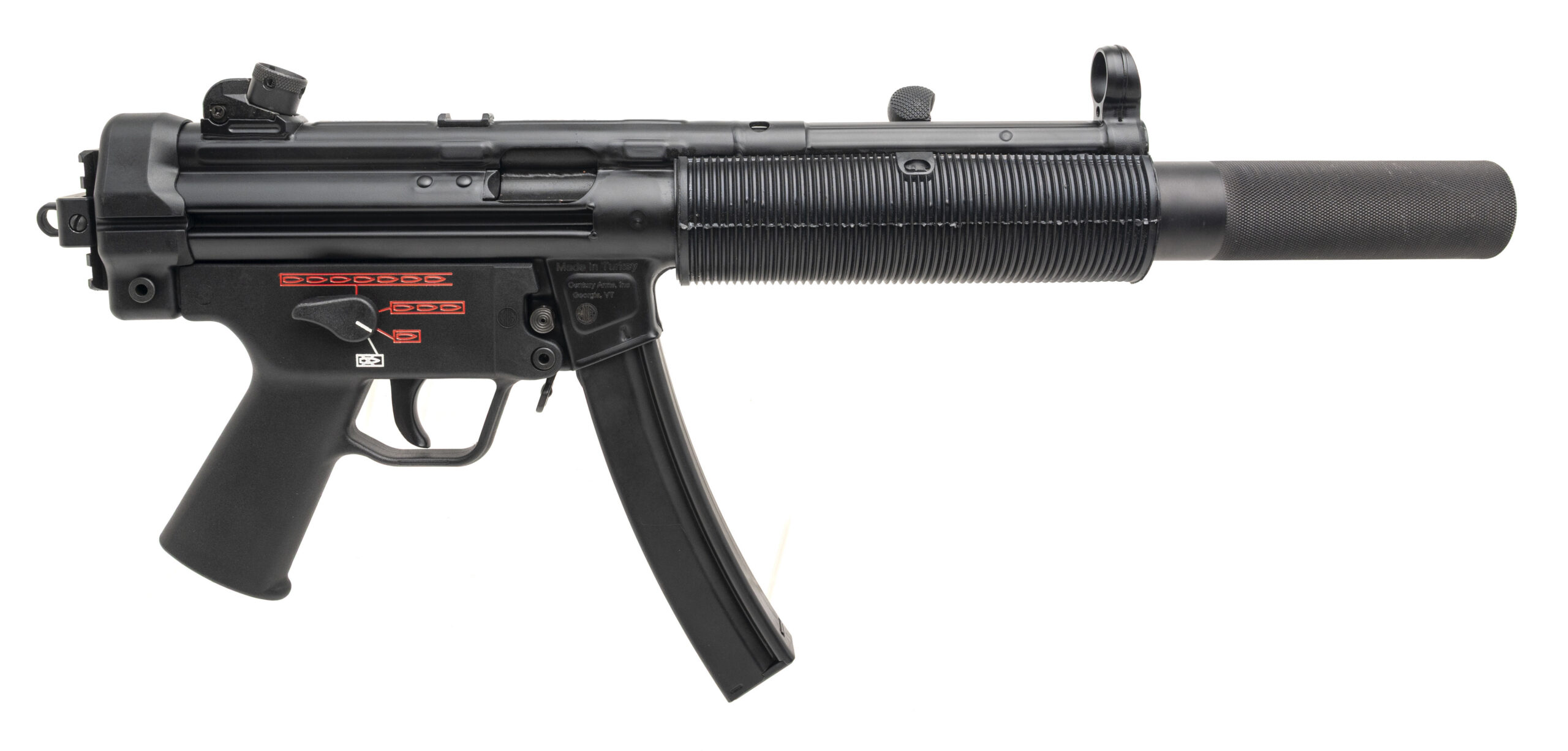 (SN: T0624-25DK00876) Century Arms MKE AP5-SD Pistol 9mm (L2026-01765) NEW