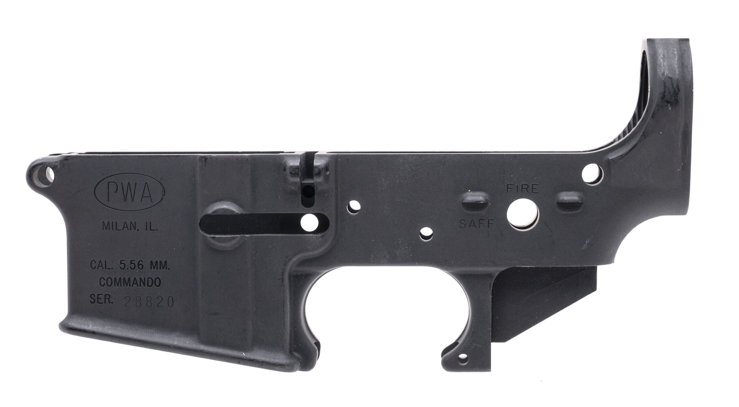 Stripped Pre-ban PWA "Commando" AR-15 lower receiver (L2025-13959)