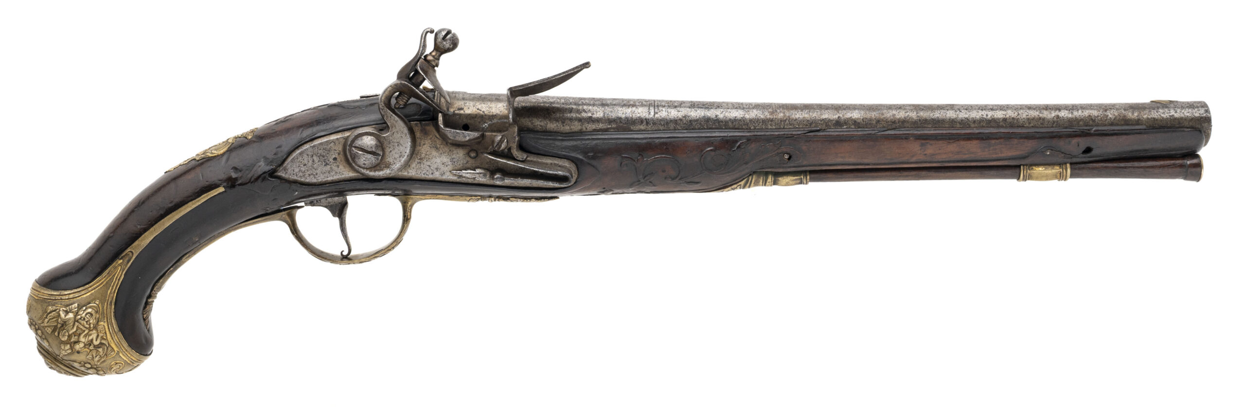 Beautiful Early Austrian Flintlock Pistol (66064)