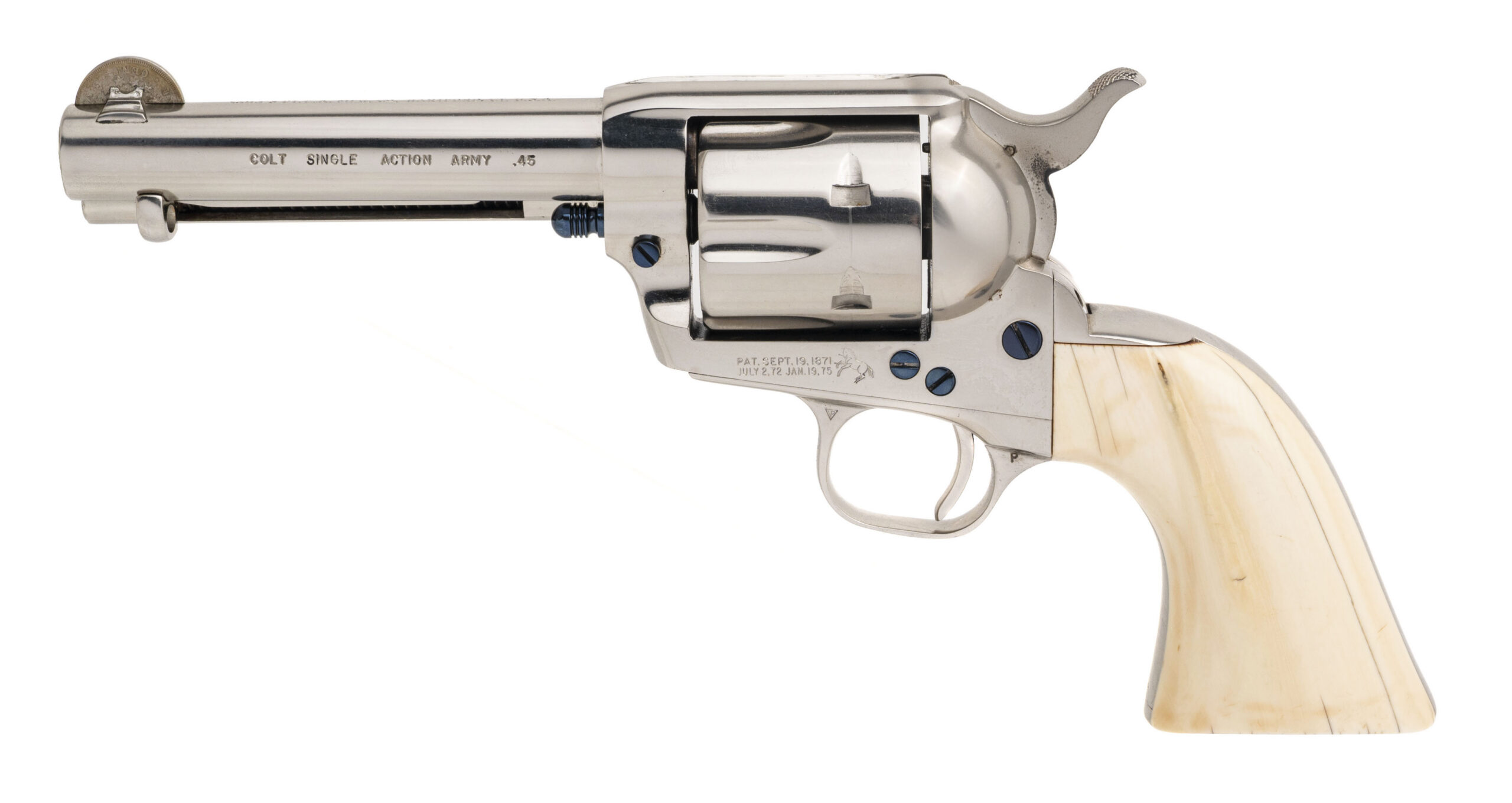 Colt Single Action Army 2nd Generation w/ Ivory Grips (L2026-00362)