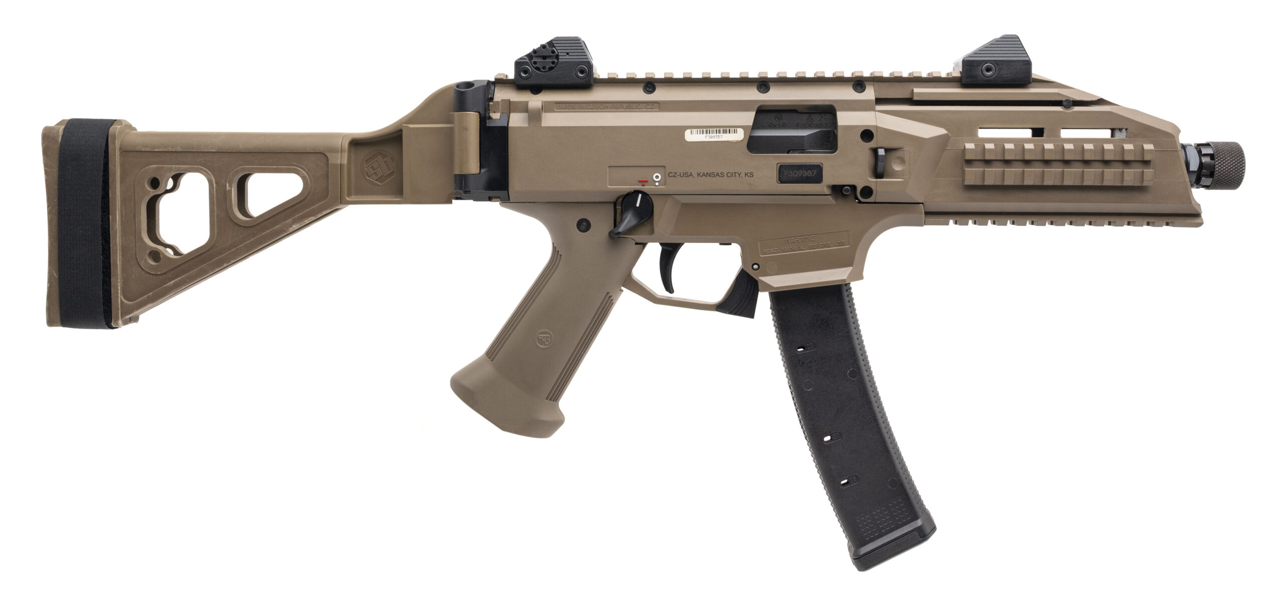 CZ SCORPION EVO 3 S1 PISTOL 9MM (L2026-01723)