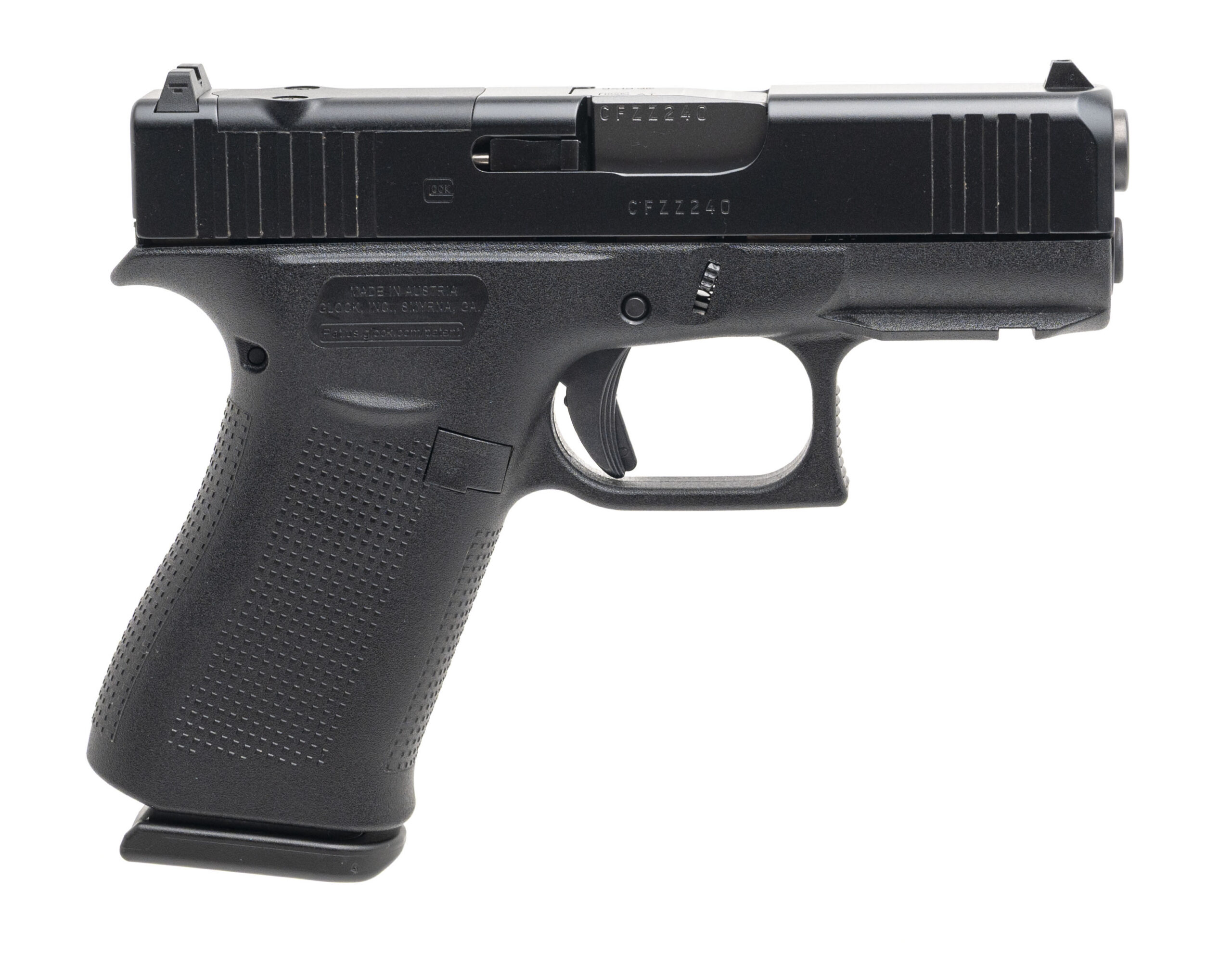 GLOCK 43X MOS PISTOL 9MM (L2026-02839)