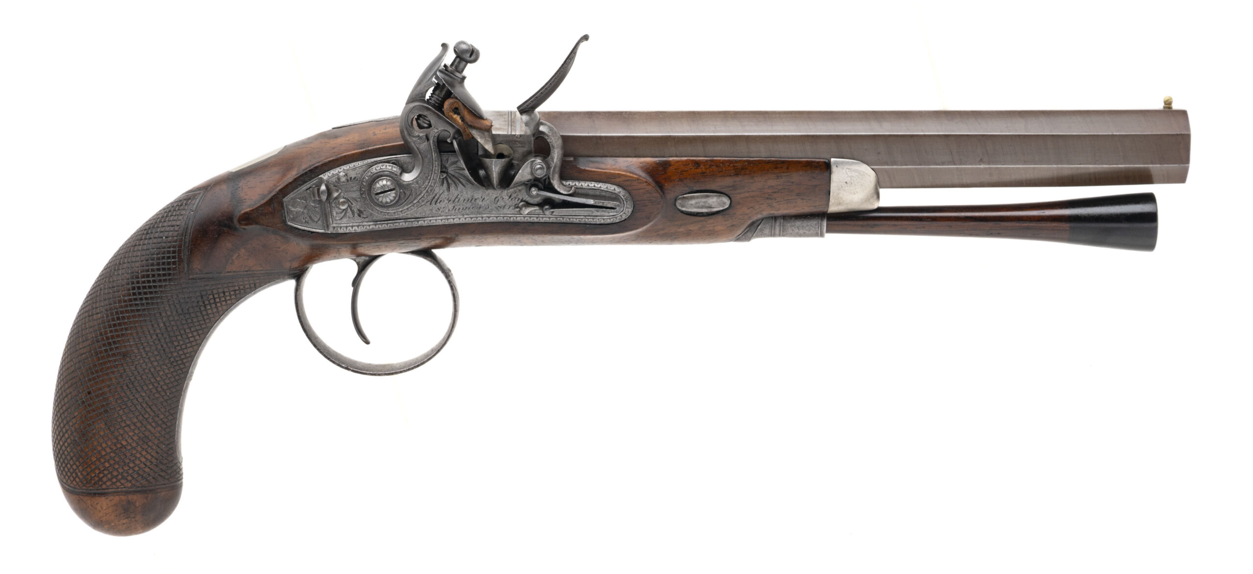 Mortimer & Son Flintlock Dueling Pistol (AH8422)