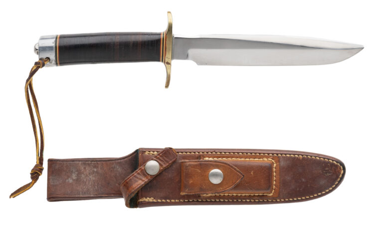Randall Model 1-7 Fighting Knife With JRB Sheath