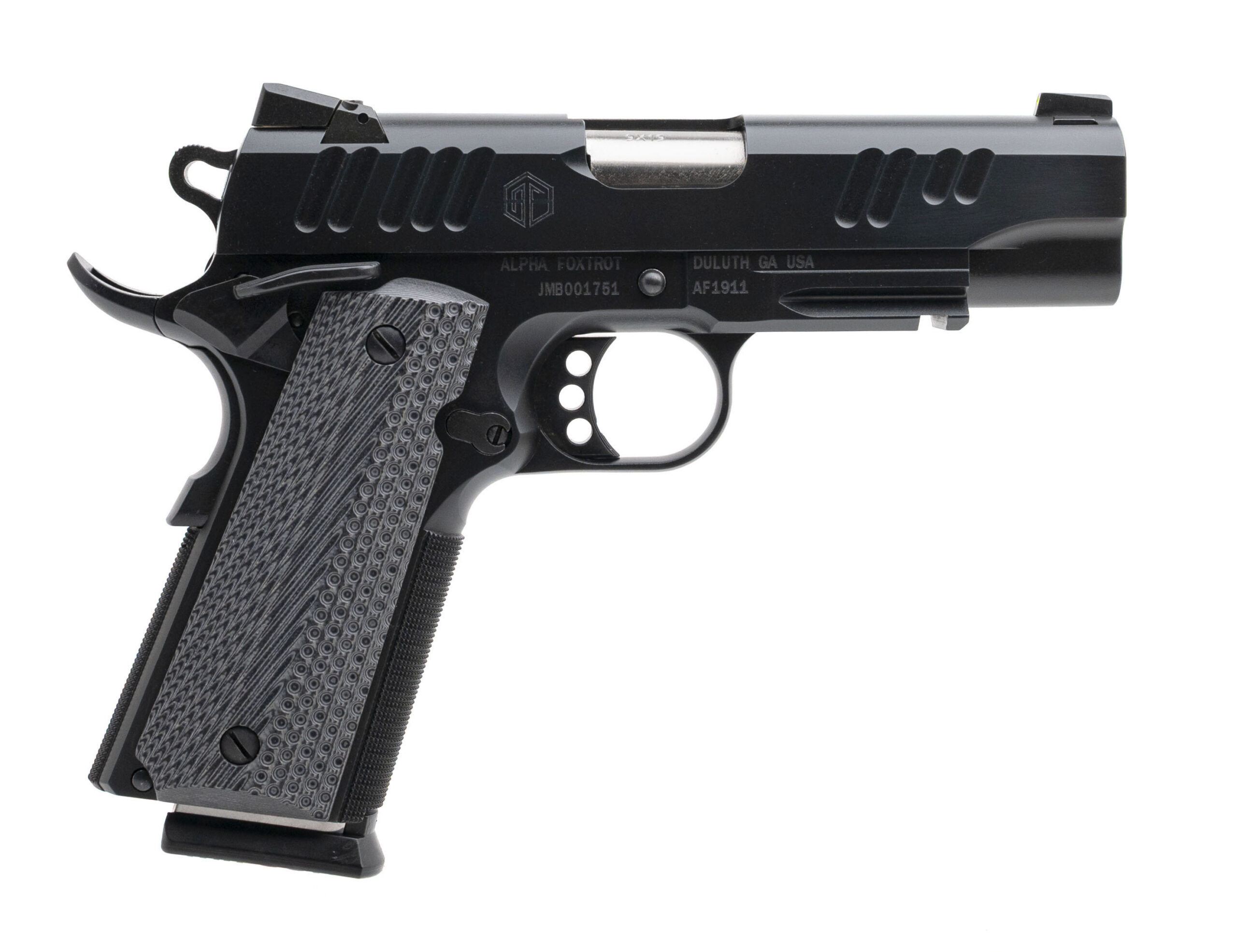 (SN: JMB001751) ALPHA FOXTROT AF1911 ENHANCED PISTOL 9MM (L2026-03170) NEW
