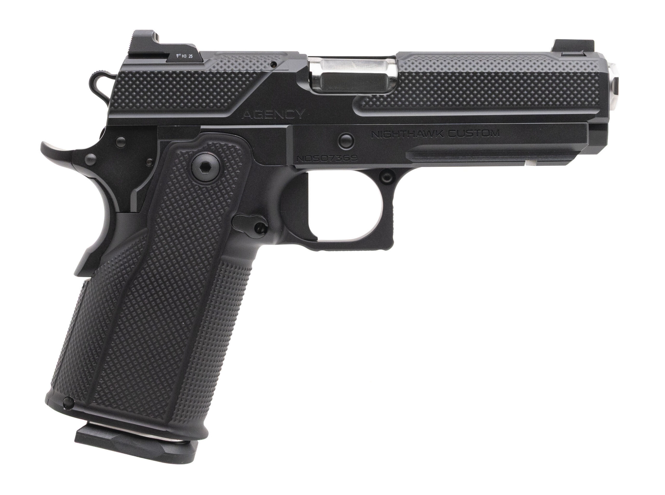(SN: NDS07369) NIGHTHAWK CUSTOM DOUBLE AGENT PISTOL 9MM (L2026-03315) NEW