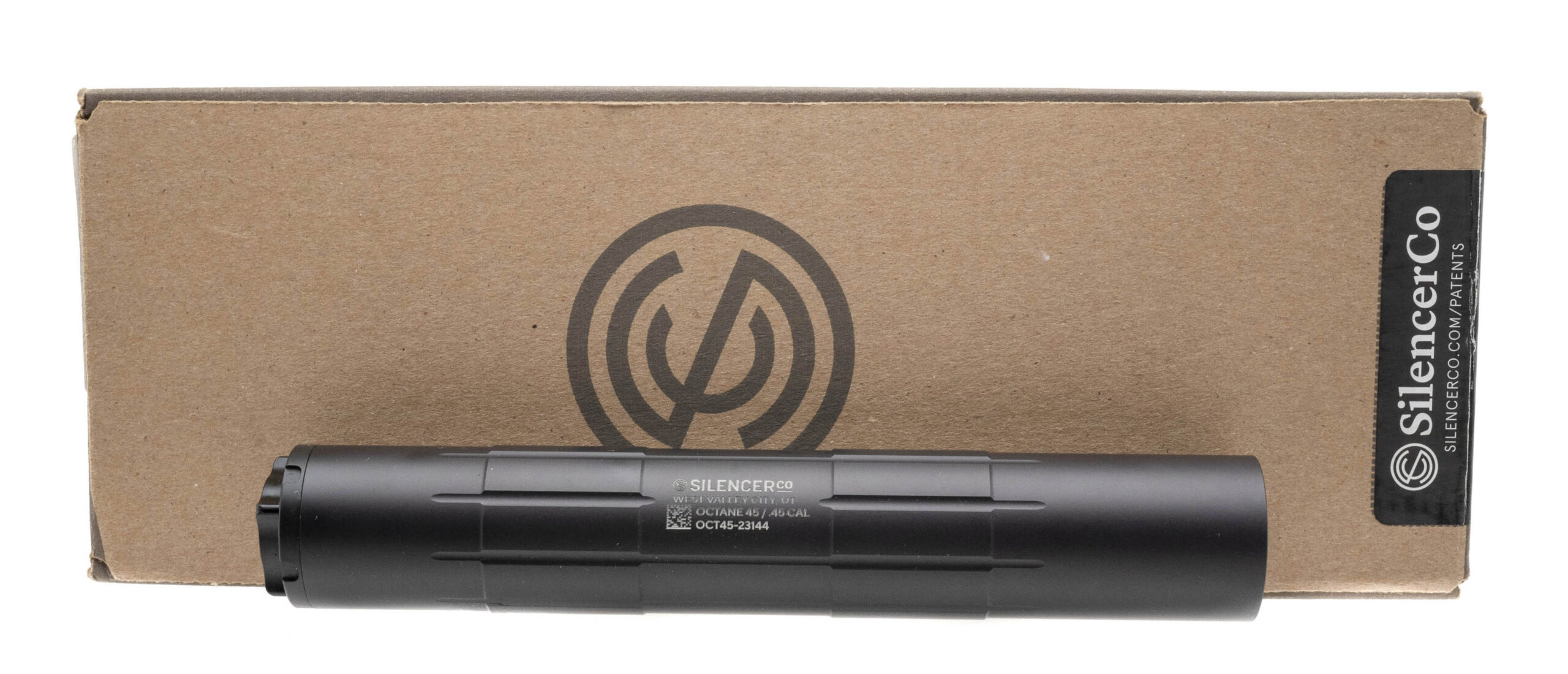 (SN: OCT45-23145) SILENCERCO OCTANE 45 SUPPRESSOR .45 CAL (H4,041) NEW