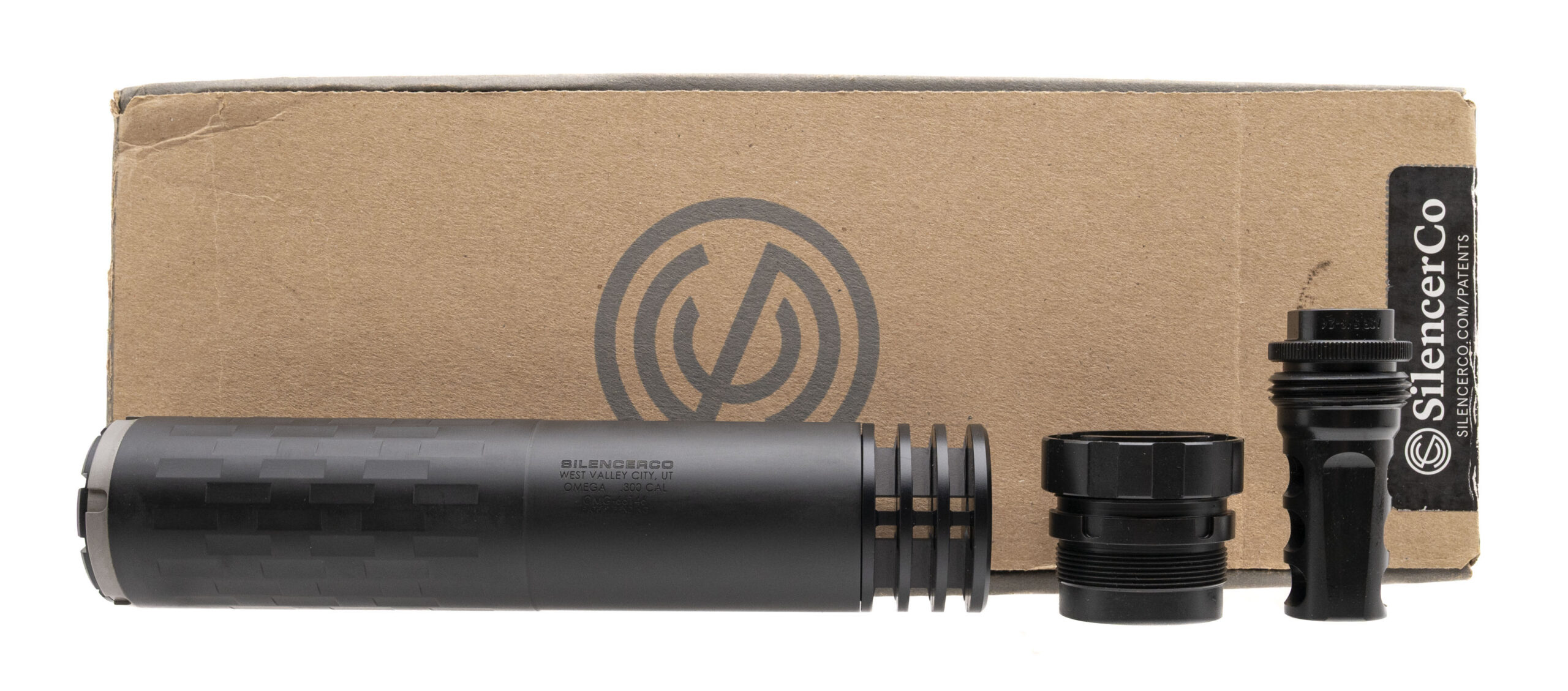 (SN: OMG-66146) SILENCERCO OMEGA 300 SUPPRESSOR .300 CAL (H3,367) NEW