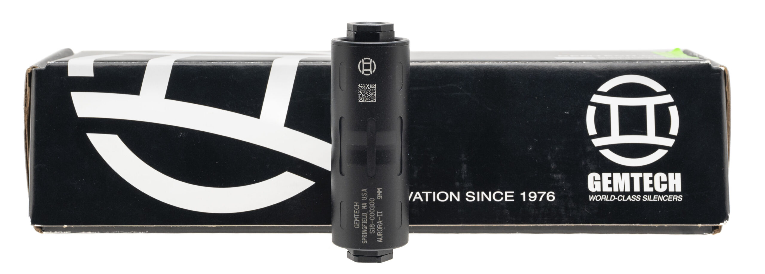(SN: S18-000300) GEMTECH AURORA-II SUPPRESSOR 9MM (H3,430) NEW