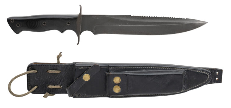 Walter Brend Custom Model 2-9 Fighting Knife W/SHEATH