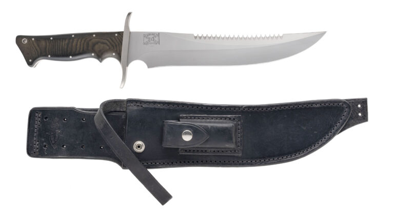 Walter Brend Model 5-10 #002 Custom Knife W/SHEATH