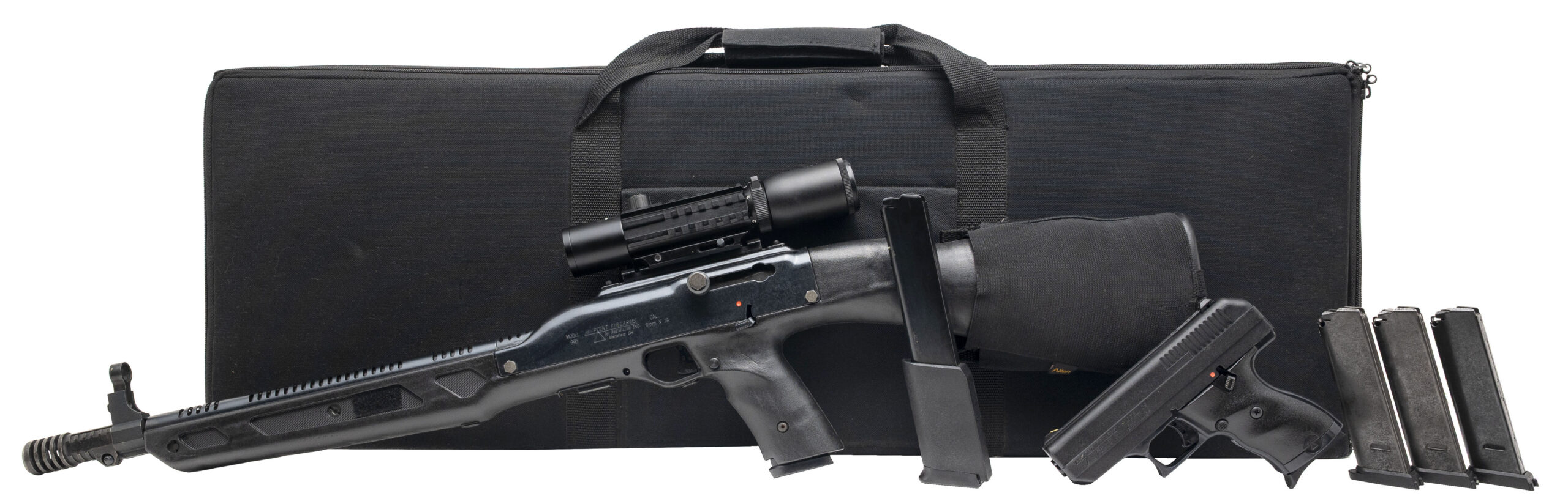 Hi-Point 995 Rifle 9mm & Hi-Point C9 Pistol 9mm 2 Gun Set (L2025-14422//L2025-14423)
