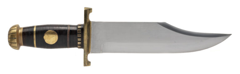 John Nelson Cooper Iron Mistress Custom Bowie Knife W/SHEATH