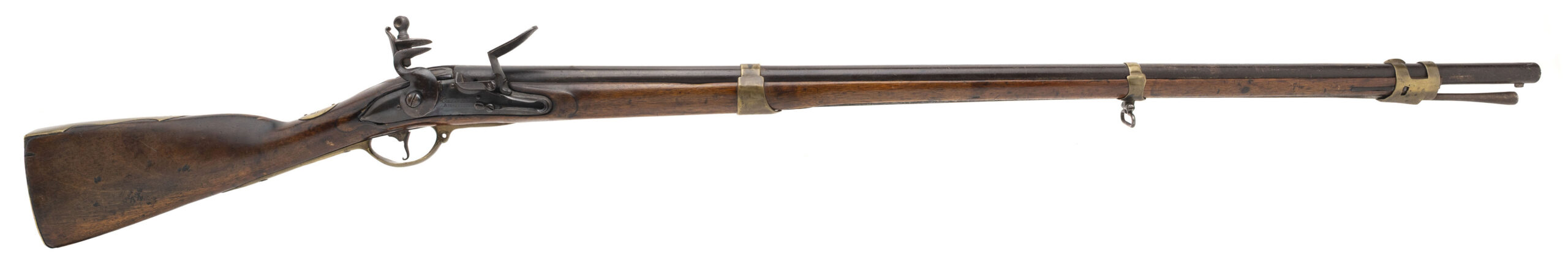 Revolutionary Era New Jersey Marked Dutch Musket .76 Caliber (AL9615)