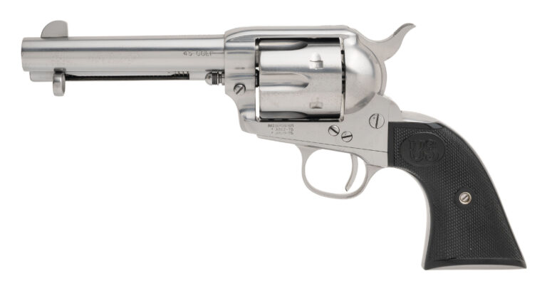 Texas Ranger Owned Usfa China Camp Revolver .45 Colt