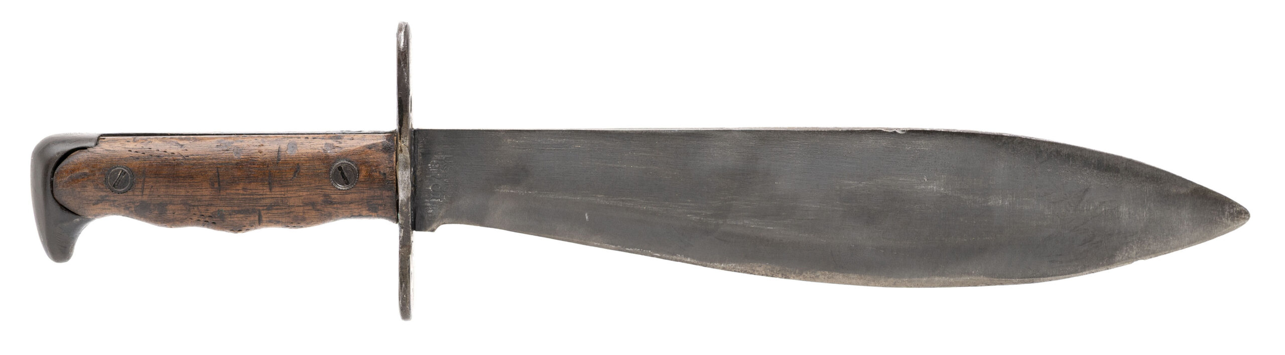 WW1 1917 PLUMB BOLO KNIFE WITH A-K CO 1918 SHEATH (68674)