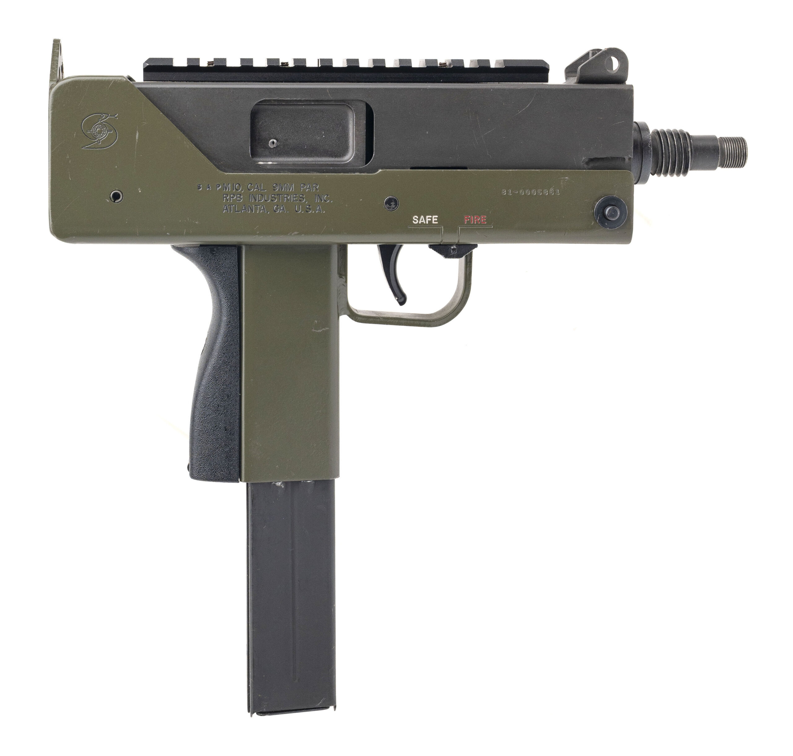 Cobray M10 Pre-ban Pistol 9mm (05790) AUSTX