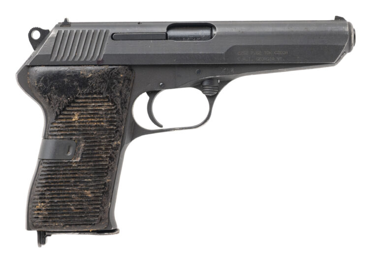 Cold War Era CZ.52 semi-auto pistol 7.62 Tokarev
