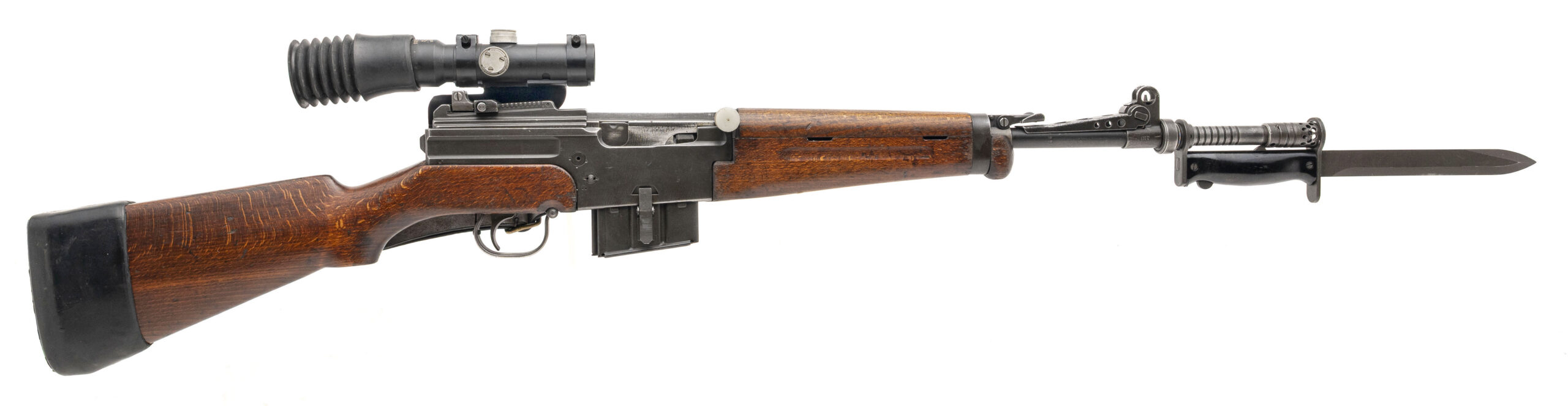 French Model 1949/56 Semi-Auto Rifle with Scope and Bayonet 7.5 French (L2026-06610)