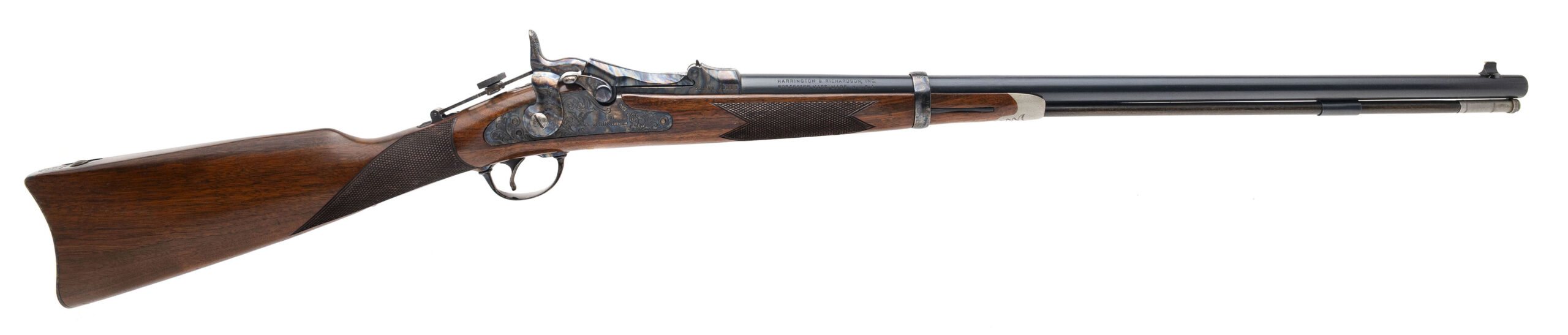 H&R CENNTENIAL COMMEMORATIVE 1873 TAPDOOR OFFICERS MODEL RIFLE .45-70 GOVT. (L2026-04569)