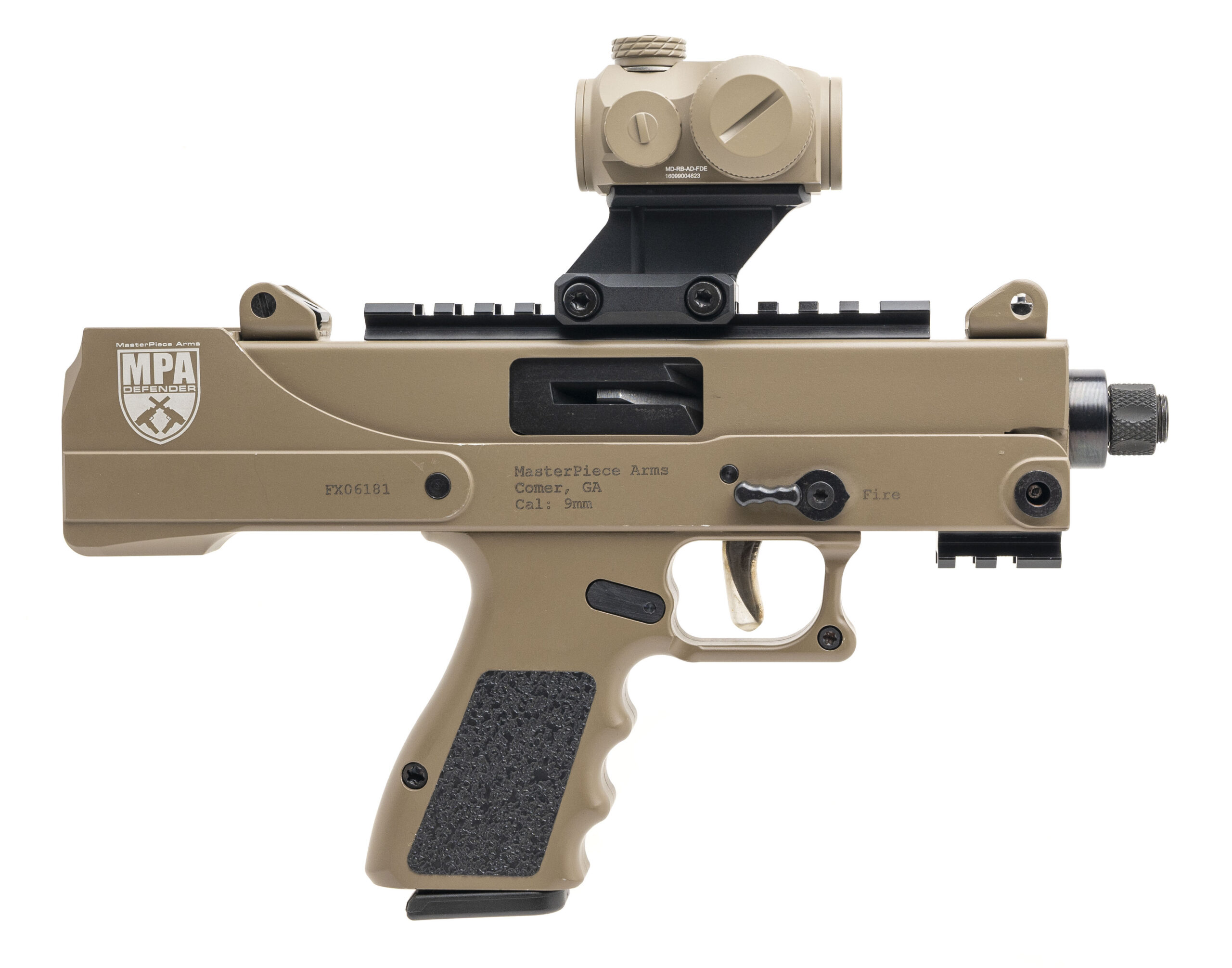 MASTERPIECE ARMS DEFENDER 30DMG PISTOL 9MM (L2026-06045)
